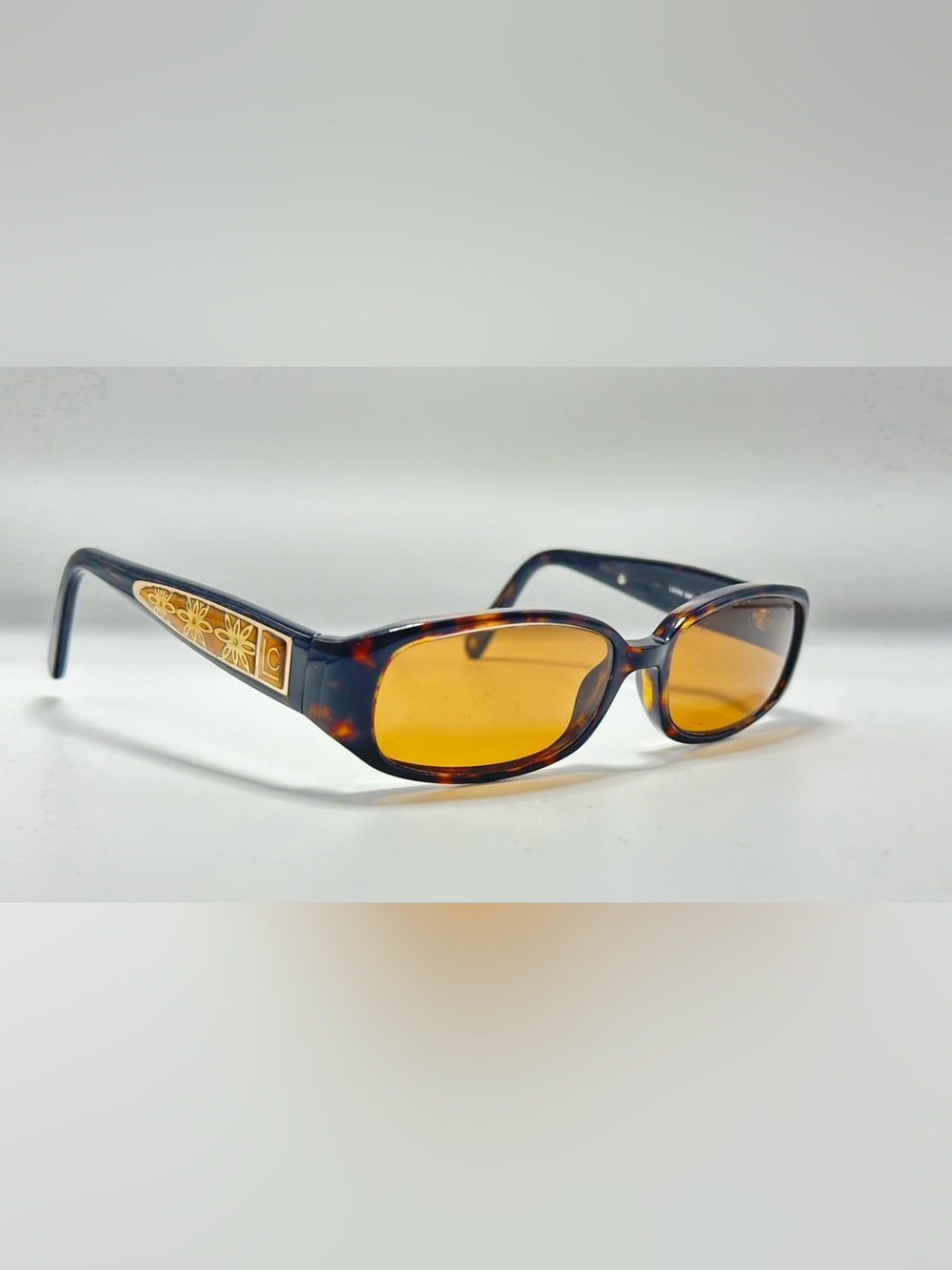 Liz Claiborne L509S Tortoise Oval Sunglasses Frames Only